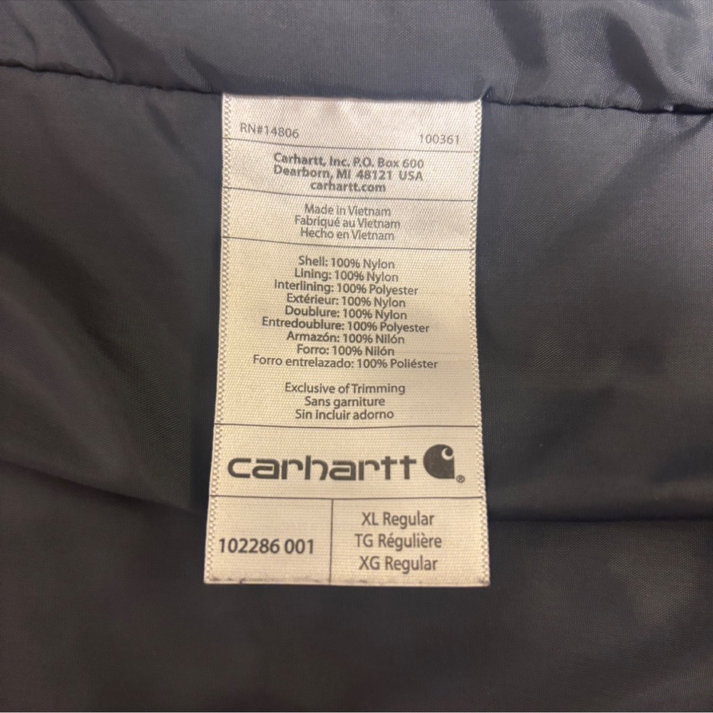 Carhartt Gilliam Insulated Vest - Picture 4 of 9